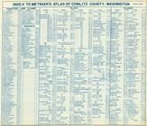 Index 1, Cowlitz County 1956